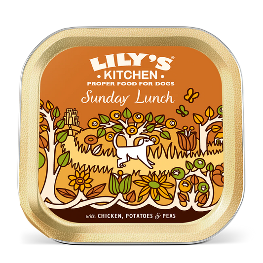 Lily's Kitchen Wet Dog Food Tray - Sunday Lunch 150g
