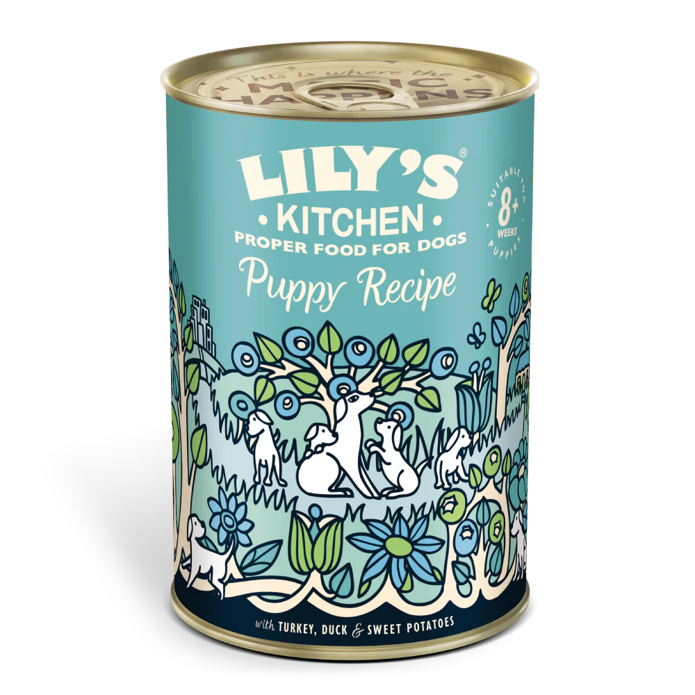 Lily's Kitchen Wet Dog Food - Puppy Recipe Turkey & Duck 400g