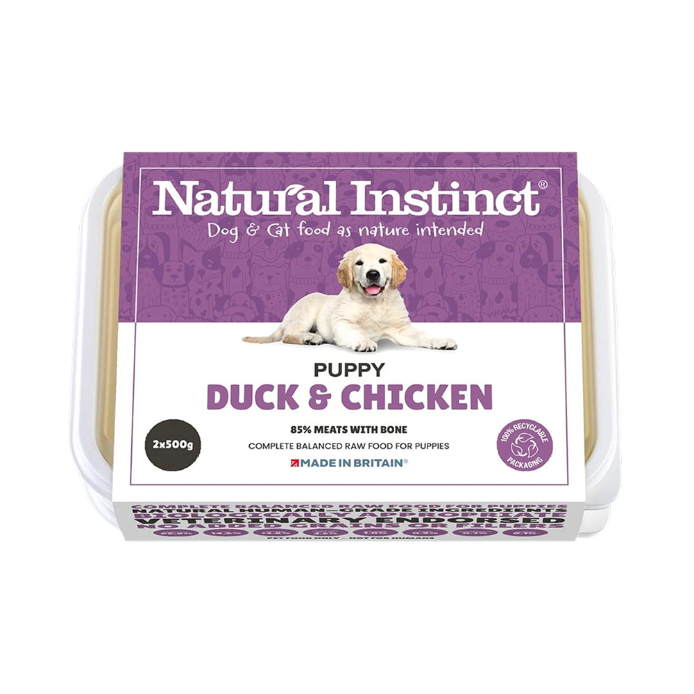 Natural Instinct Puppy Duck & Chicken