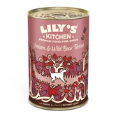 Lily's Kitchen Wet Dog Food - Venison & Wild Boar Terrine 400g