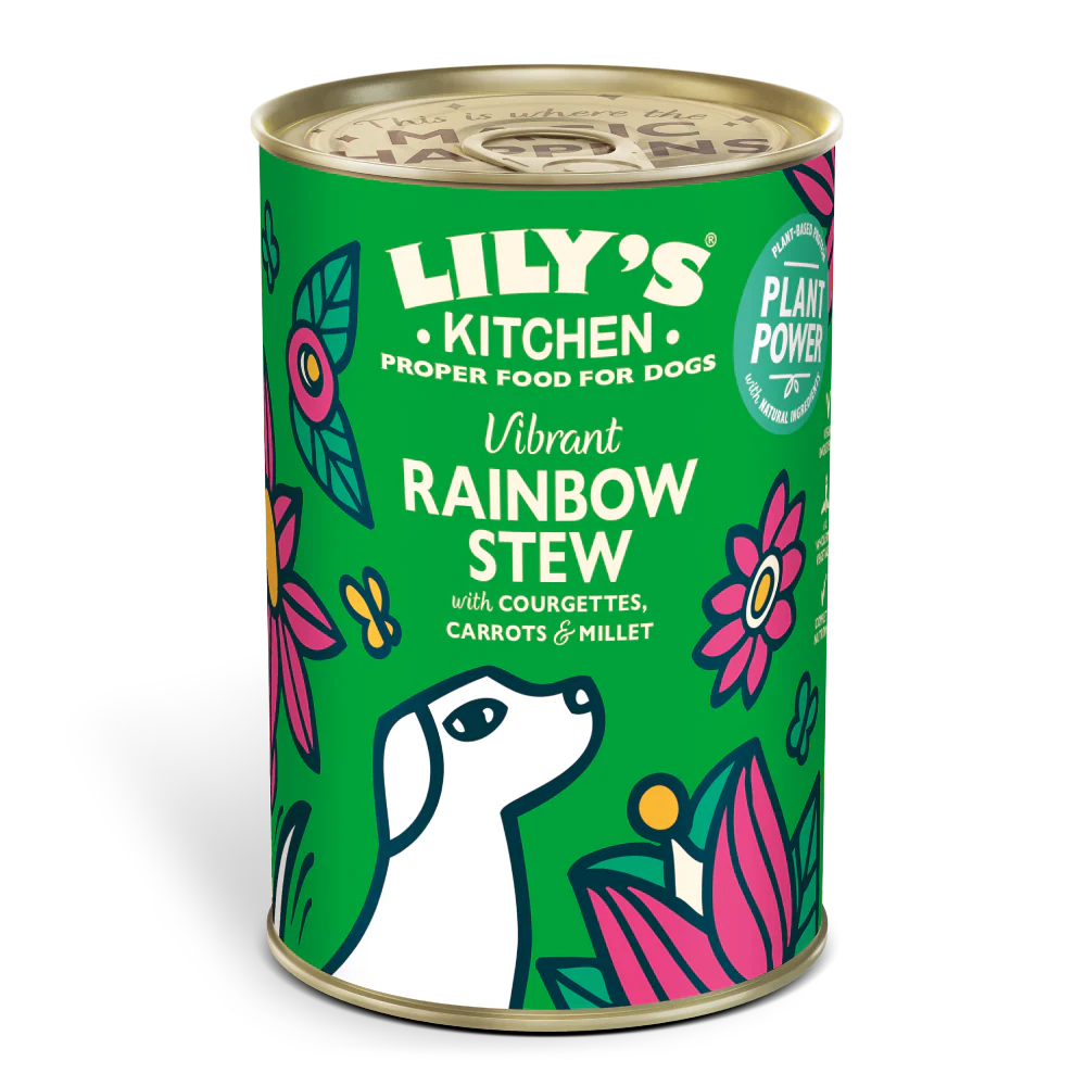 Lily's Kitchen Wet Dog Food - Vegan Rainbow Stew 400g