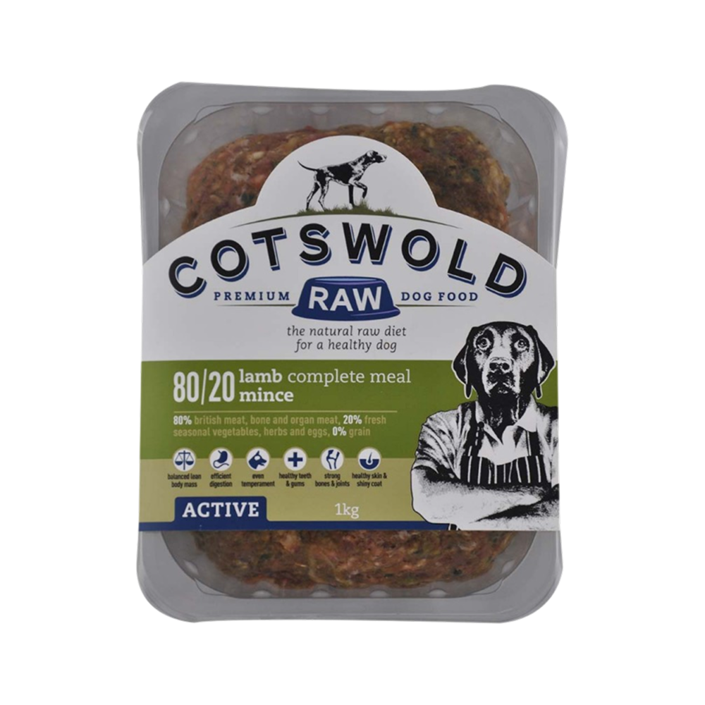 Cotswold Raw 80/20 Adult Working Active Lamb