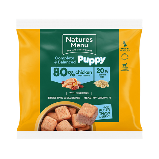 Natures Menu 80% Chicken and Salmon for Puppies