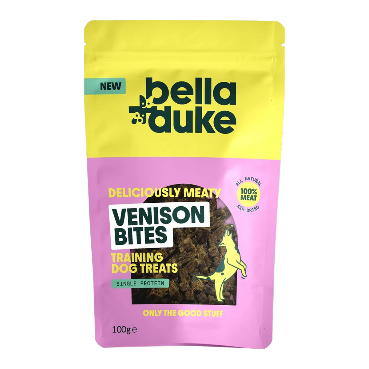 Bella + Duke Scrumptious Venison Treats 100g