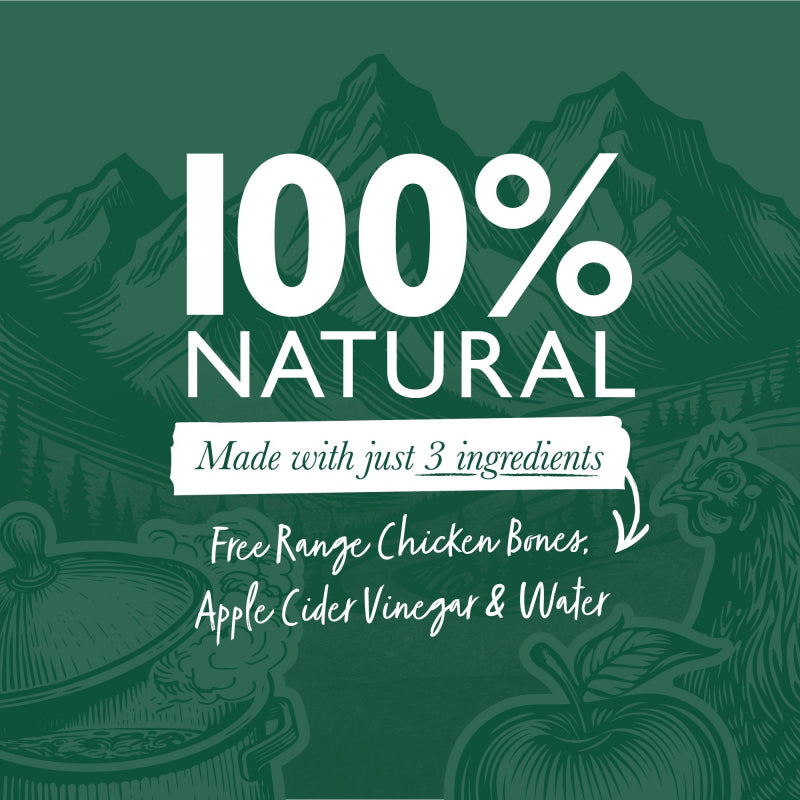 Eden Free Range Chicken Bone Broth Cats & Dogs 500ml