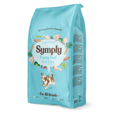 Symply Puppy Fuel fresh turkey dry dog food for all breeds pack shot