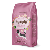 Symply Fresh Turkey dry dog food for all dog breeds pack shot