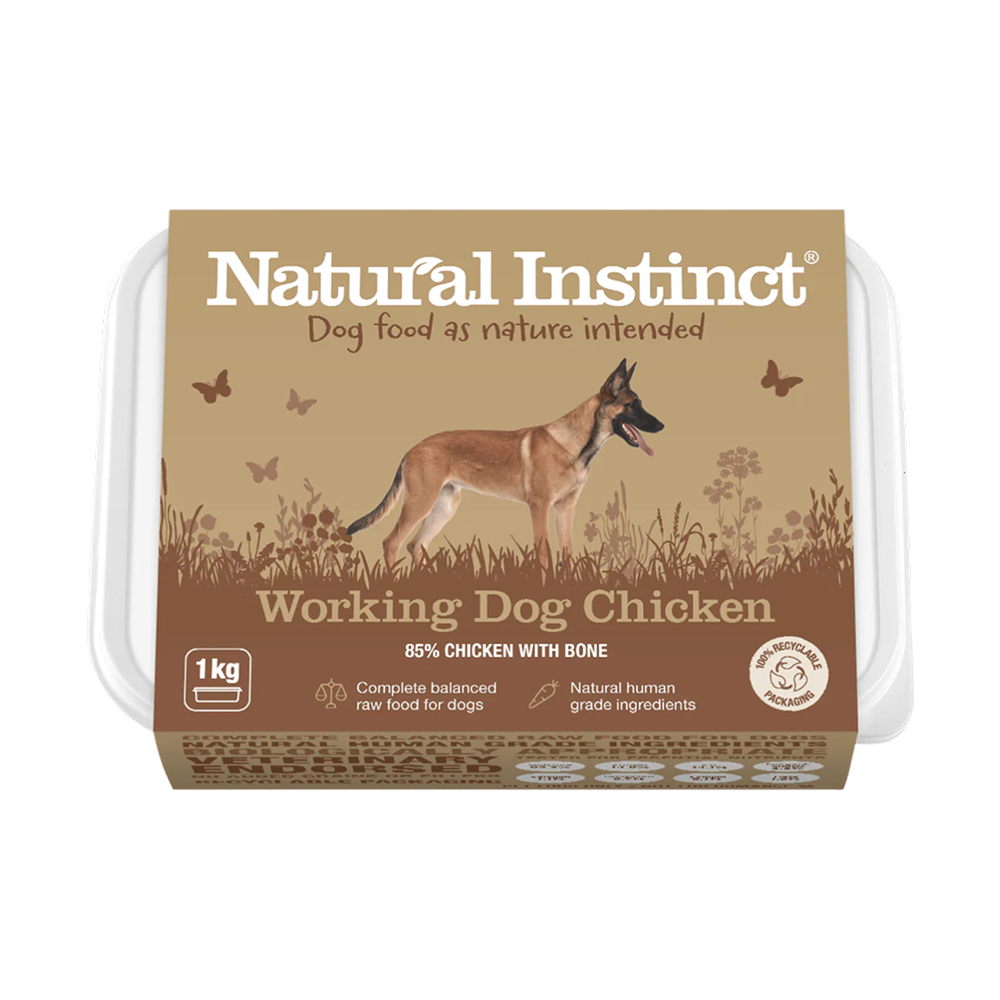 Natural Instinct Working Dog Wet Food - Chicken