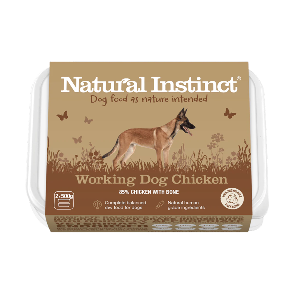 Natural Instinct Working Dog Wet Food - Chicken