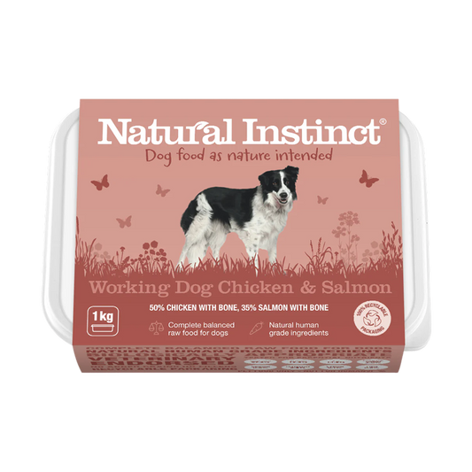 Natural Instinct Working Dog Wet Food - Chicken & Salmon