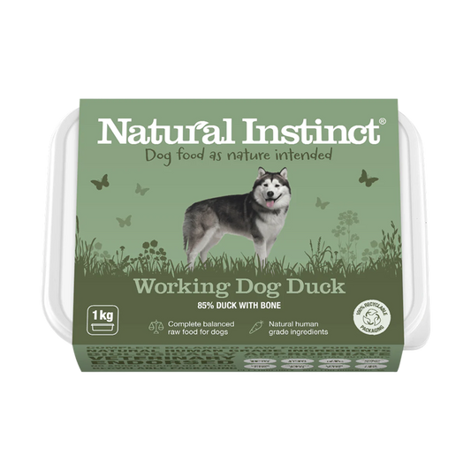 Natural Instinct Working Dog Wet Food - Duck
