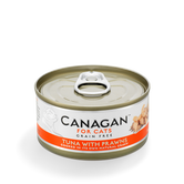 Canagan Wet Cat Food Can Tuna & Prawns 75g