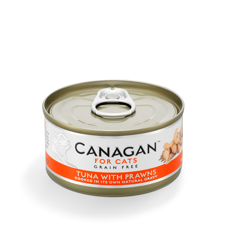 Canagan Wet Cat Food Can Tuna & Prawns 75g