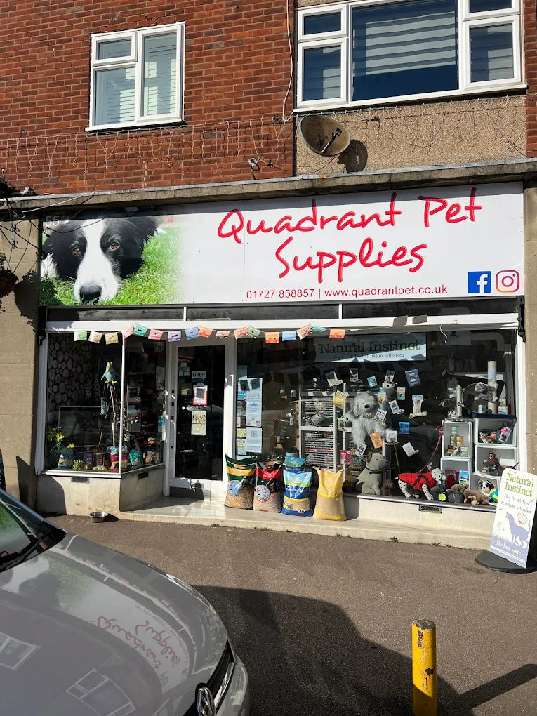 Quadrant Pet Supplies storefront in St Albans