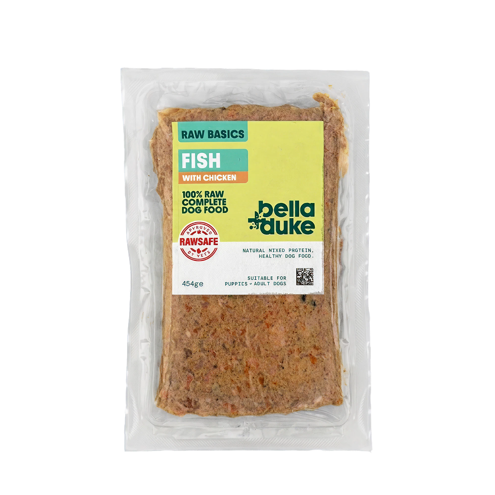 Bella + Duke Raw Basics Fish & Chicken 454g