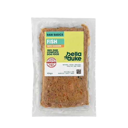 Bella + Duke Raw Basics Fish & Chicken 454g